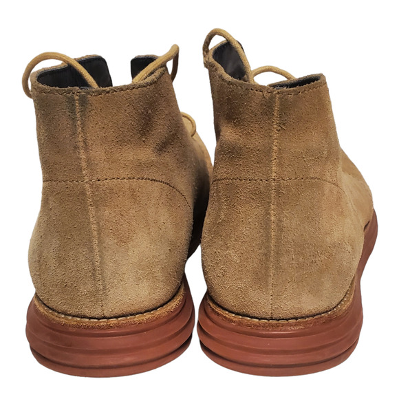 Cole Haan Tan Suede Leather Mens Lace Up Ankle Boots Size 11 M main image 7